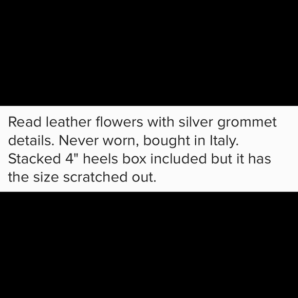 Miu miu red high heel sandal - Picture 4 of 4